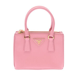 PRADA Galleria Pink Saffiano 2way Shoulder Bag